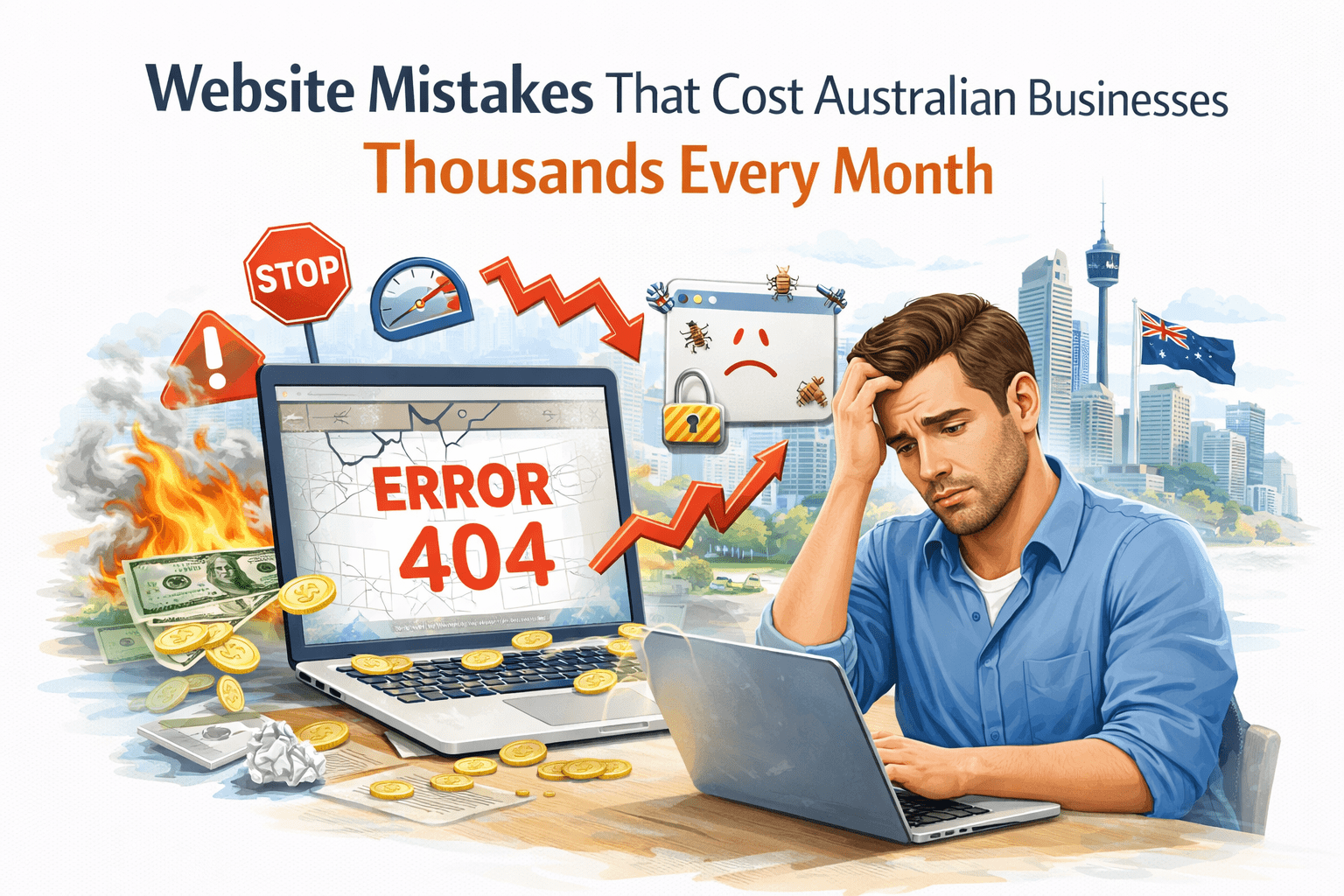 Website Mistakes That Cost Australian Businesses Thousands Every Month